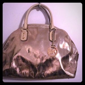Michael Kors rose gold bag
